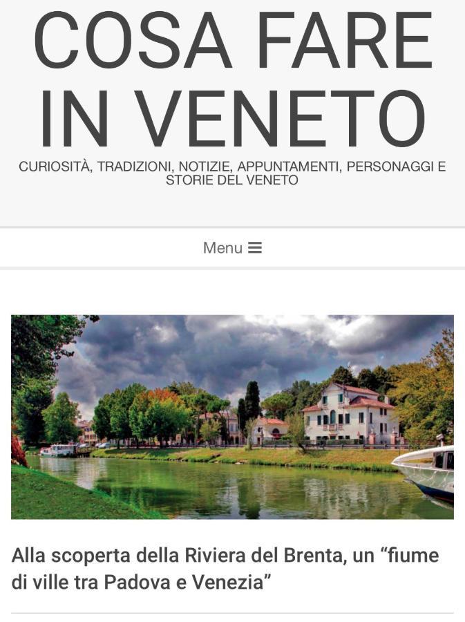Da Esterina Appartamento Sulla Riviera Del Brenta Мира Екстериор снимка